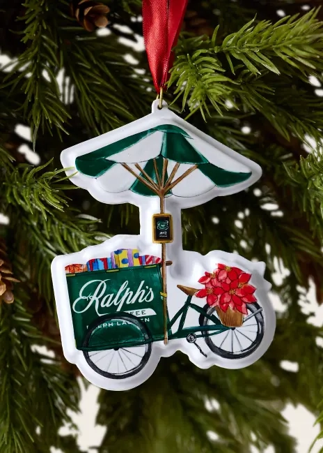 Ralph Lauren Ralph’s Coffee Holiday Trike Ornament