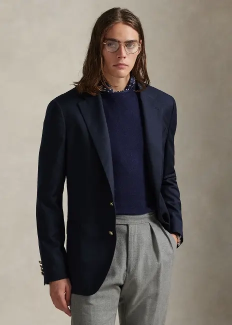 Ralph Lauren Polo Modern Fit Gabardine Blazer