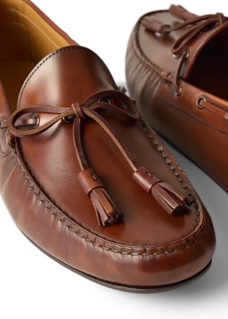 Ralph Lauren Harold Calfskin Tassel Driver