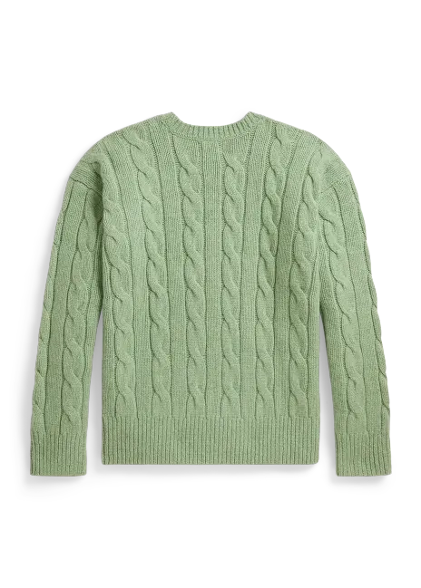 Ralph Lauren Relaxed Fit Cable-Knit Sweater
