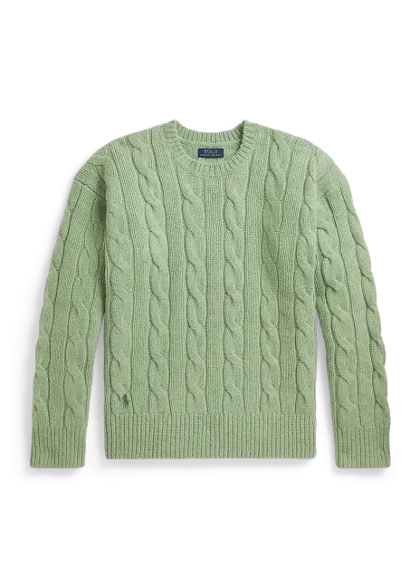 Ralph Lauren Relaxed Fit Cable-Knit Sweater