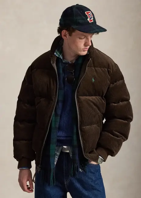 Ralph Lauren The Wyoming Corduroy Down Jacket
