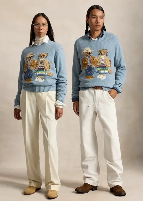 Ralph Lauren PRL x TÓPA Polo Bears Sweater