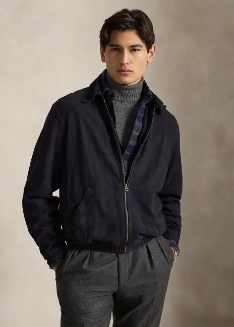 Ralph Lauren The Bayport Suede Jacket