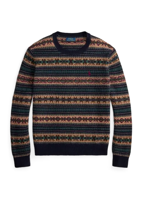 Ralph Lauren Fair Isle Wool Sweater