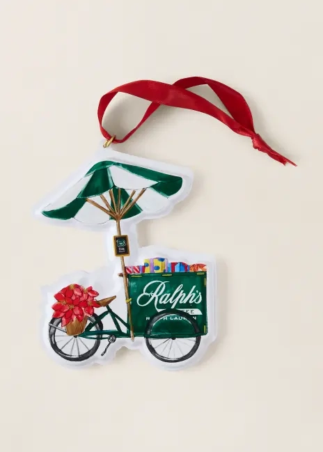Ralph Lauren Ralph’s Coffee Holiday Trike Ornament