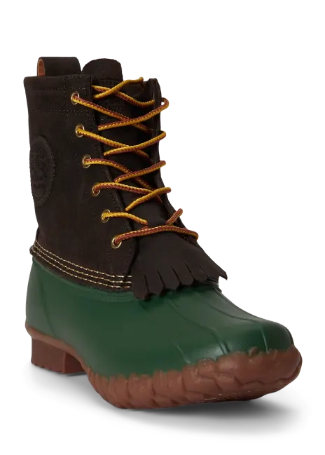 Ralph Lauren Harvey Suede Duck Boot