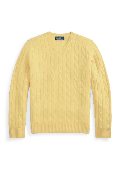 Ralph Lauren The Iconic Cable-Knit Cashmere Sweater