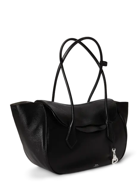 Ralph Lauren Polo Blaze Leather Large Shoulder Bag
