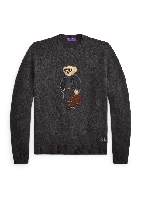 Ralph Lauren Polo Bear Cashmere Sweater