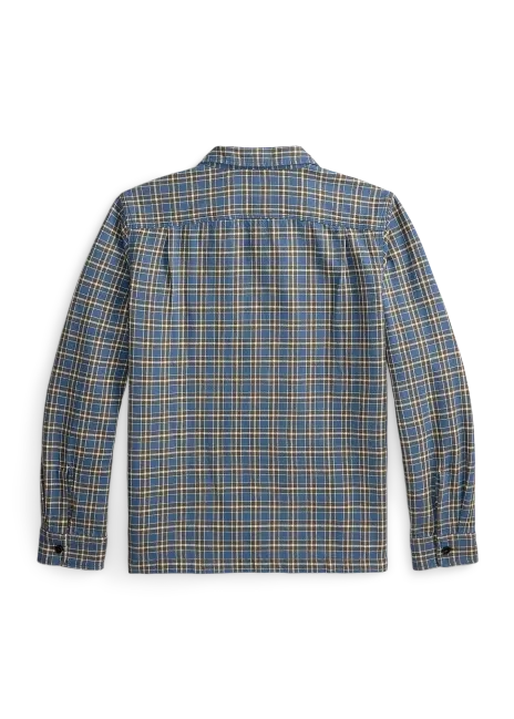 Ralph Lauren Plaid Twill Camp Shirt
