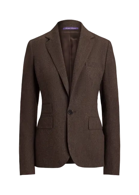 Ralph Lauren Parker Striped Herringbone Jacket