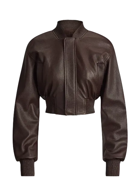 Ralph Lauren Noland Lambskin Flight Jacket