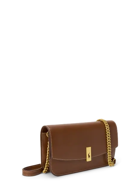 Ralph Lauren Polo ID Leather Chain Wallet & Bag