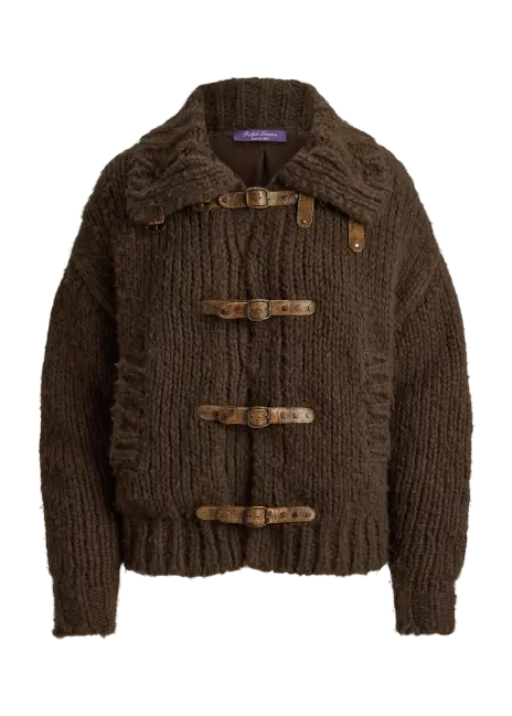Ralph Lauren Cashmere Sweater Flight Jacket