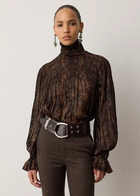 Ralph Lauren Ladies Woven Blouse