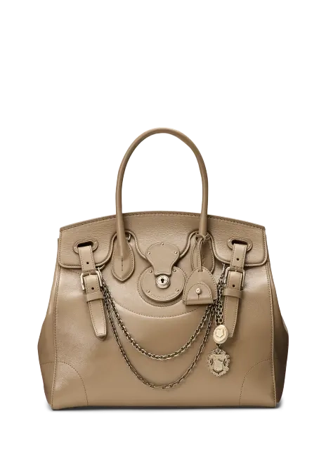 Ralph Lauren Extra-Soft Ricky 33 Washed Leather Bag