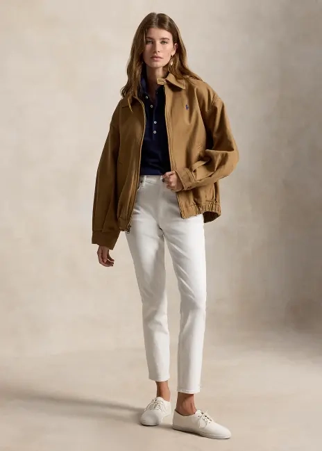 Ralph Lauren Mid-Rise Super-Slim Jean