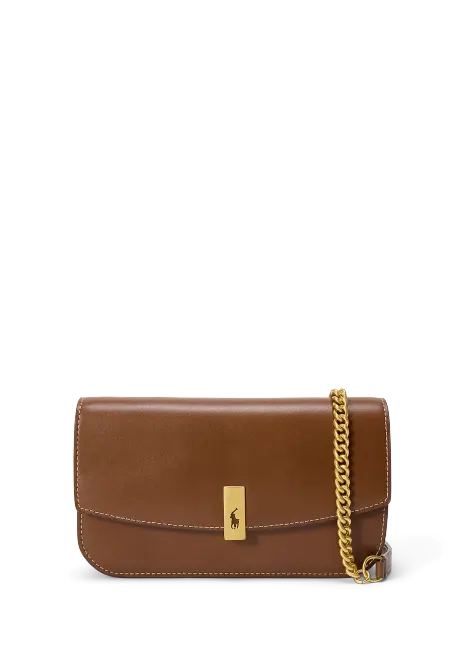 Ralph Lauren Polo ID Leather Chain Wallet & Bag