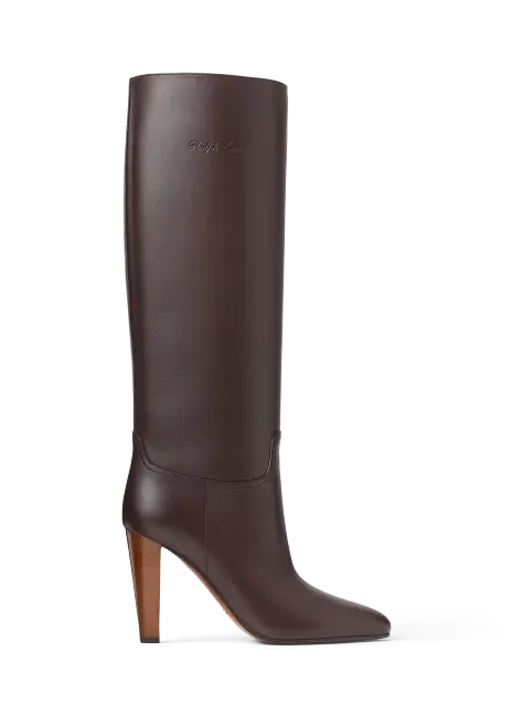 Ralph Lauren Bryne 95 MM Calfskin Boot
