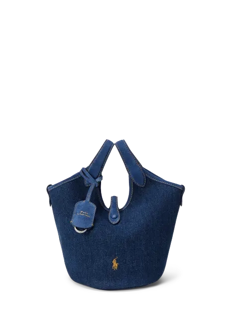 Ralph Lauren Polo Play Denim Small Tote & Crossbody