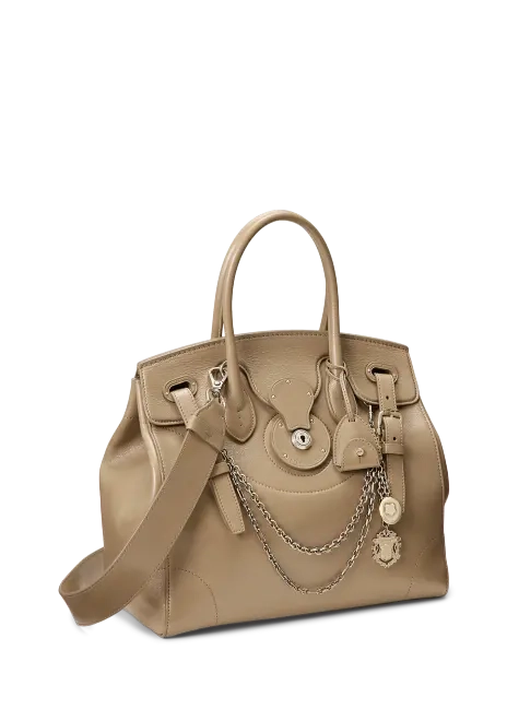Ralph Lauren Extra-Soft Ricky 33 Washed Leather Bag