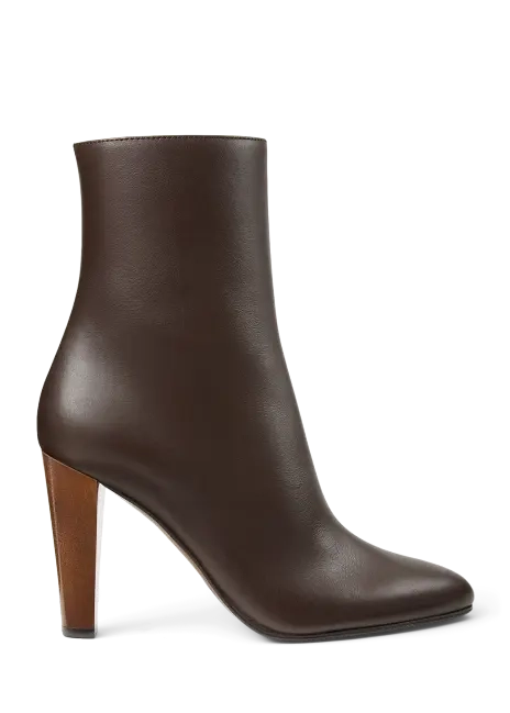 Ralph Lauren Bernice 95 MM Calfskin Bootie