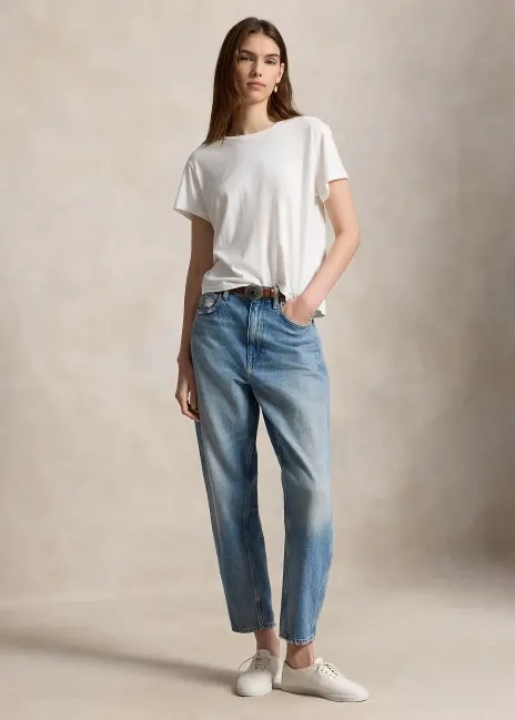 Ralph Lauren Curved Tapered Jean