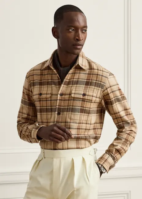 Ralph Lauren Plaid Flannel Shirt