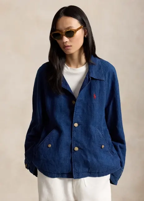 Ralph Lauren Délavé Linen Jacket