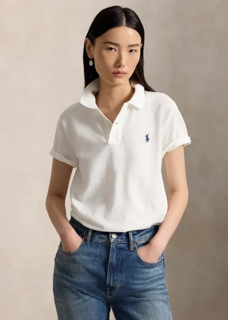 Ralph Lauren The Iconic Classic Fit Mesh Polo Shirt