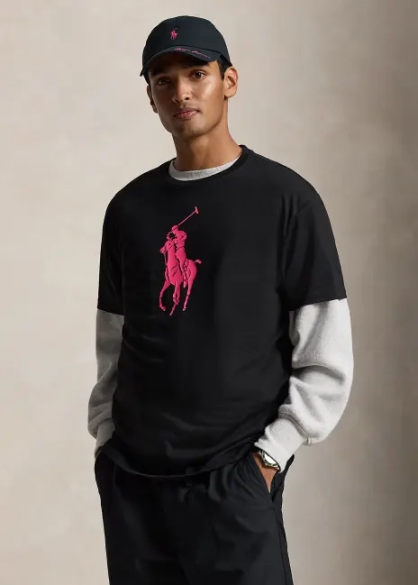 Ralph Lauren Pink Pony Classic Fit Jersey T-Shirt