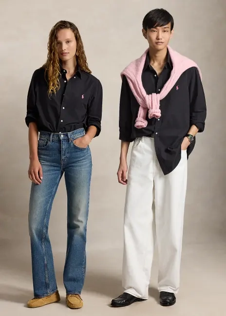 Ralph Lauren Pink Pony Cotton Oxford Shirt