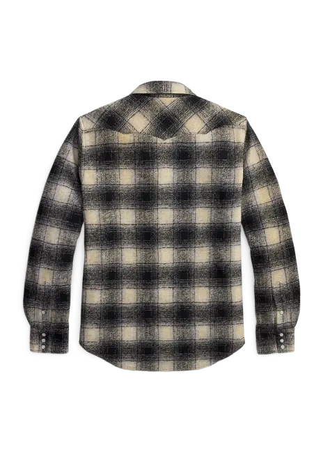 Ralph Lauren Slim Fit Plaid Western Overshirt