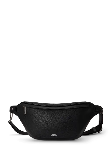 Ralph Lauren Polo ID Pebbled Leather Waistpack