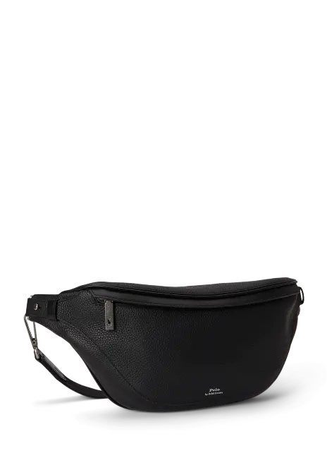 Ralph Lauren Polo ID Pebbled Leather Waistpack