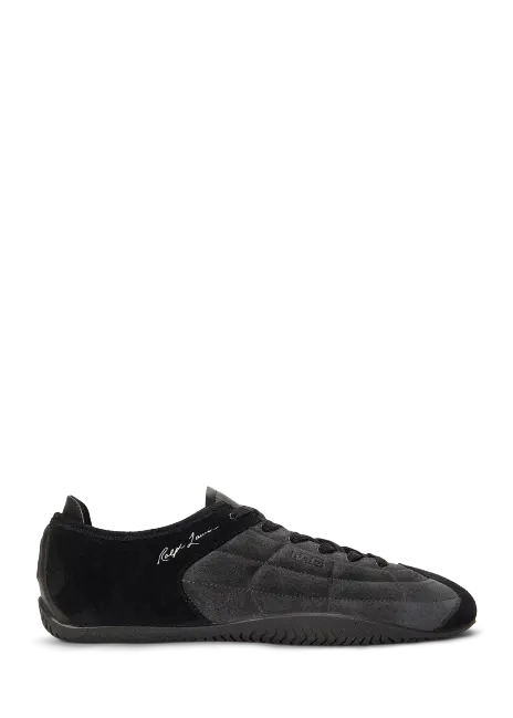 Ralph Lauren RL Racer Quilted Suede Sneaker