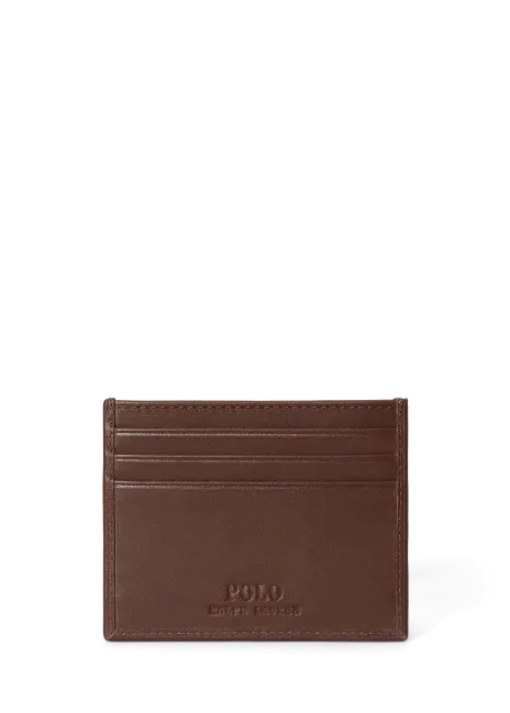 Ralph Lauren Polo Bear Leather Card Case