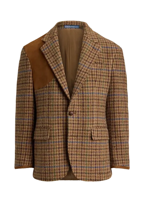 Ralph Lauren Heyworth Plaid Tweed Sport Coat