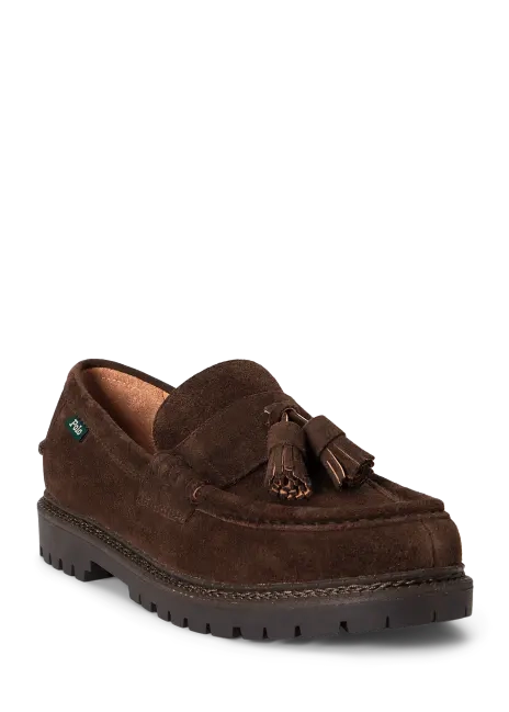 Ralph Lauren Jett Tassel Suede Loafer