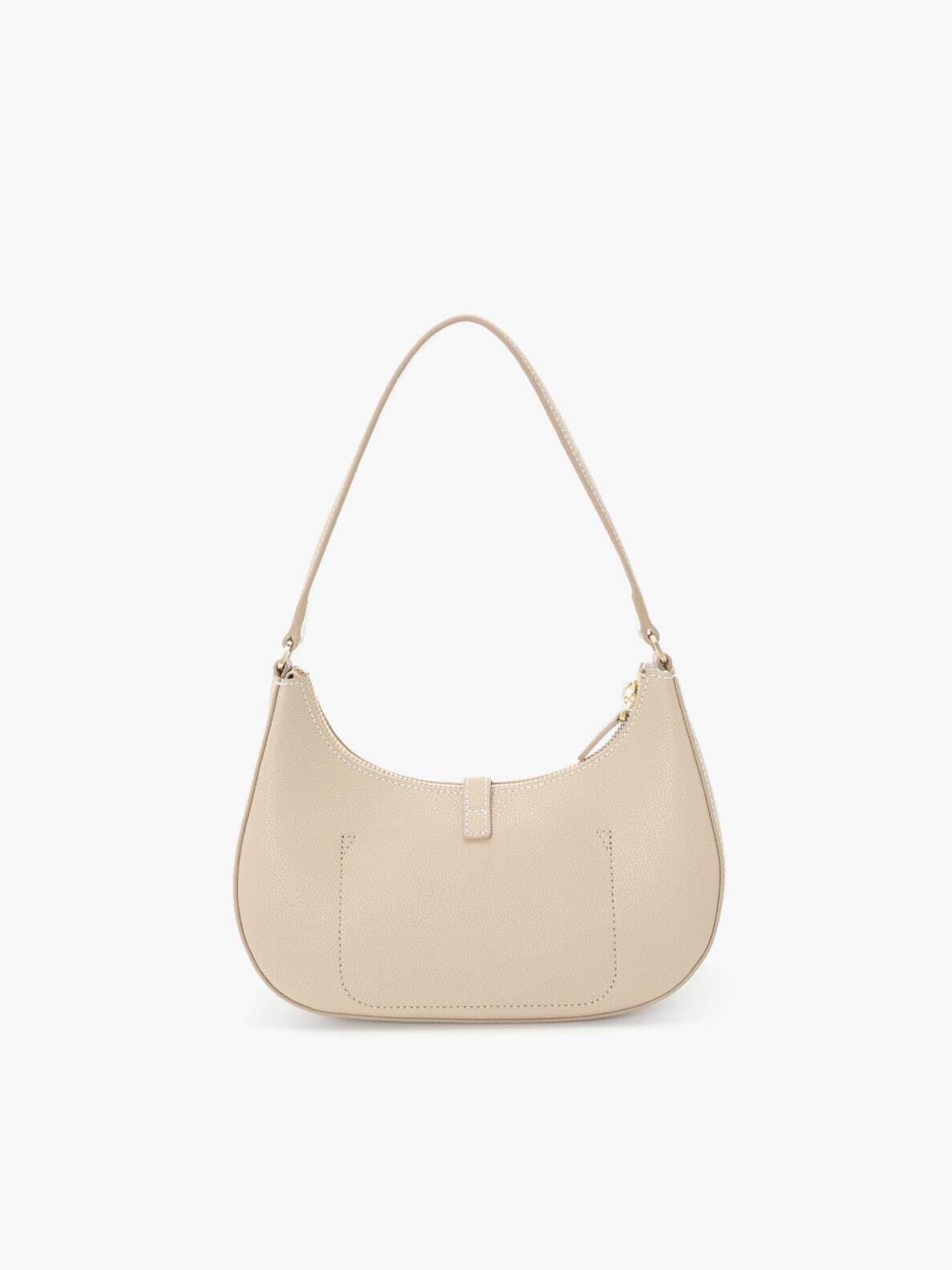 archive agnès b. leather shoulder bag black leather shoulder bag