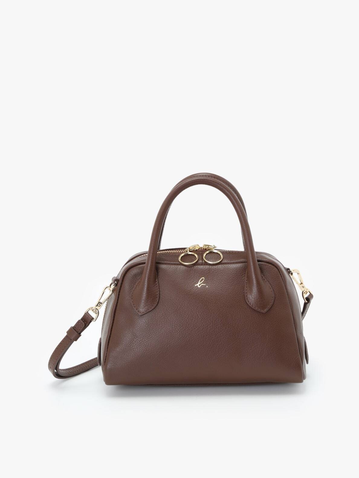 WOMEN'S LEATHER BOSTON BAG | agnès b. HK
