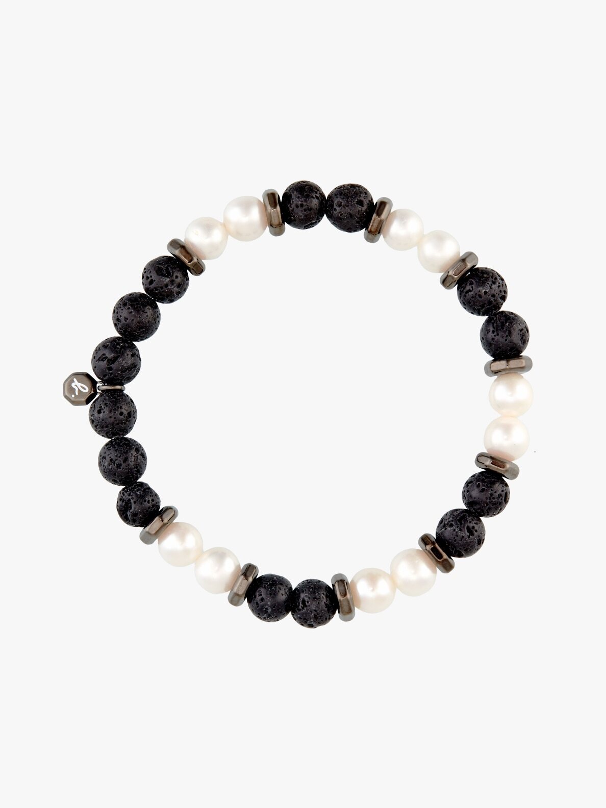 agnes b◆メンズ \"Connect Chain\" ブレスレット◆送料込 ☆agnes b. Connect Chain メンズレザーブレスレット/送料込