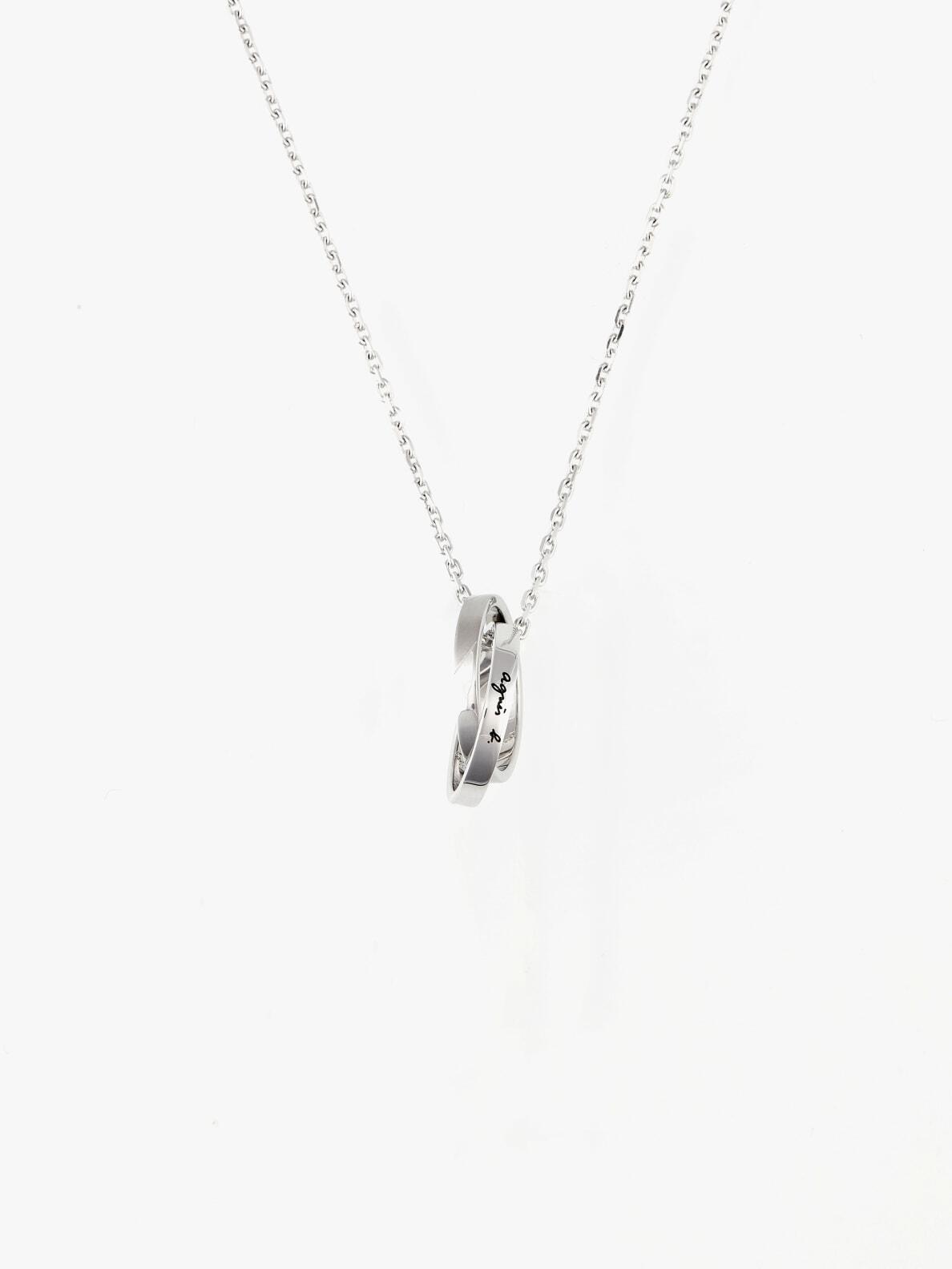 Agnes b【ギフトにも最適☆Wrapped in Love Necklace】 Women's 