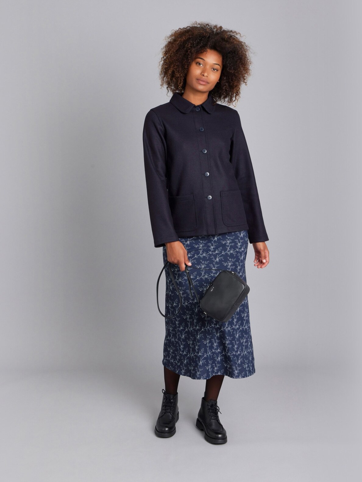 WOMEN'S MANDARIN JACKET | agnès b. HK WOMEN'S MANDARIN JACKET | agnès b. HK