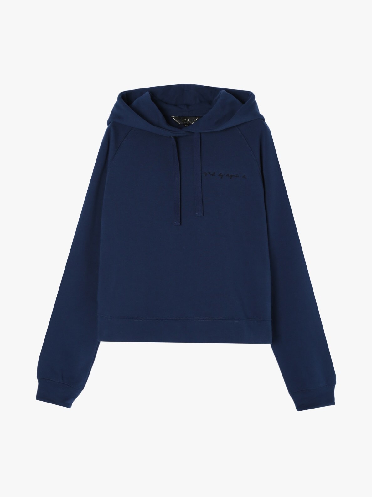 To b. WOMEN'S NEW ONE POINT LOGO HOODIE | agnès b. HK