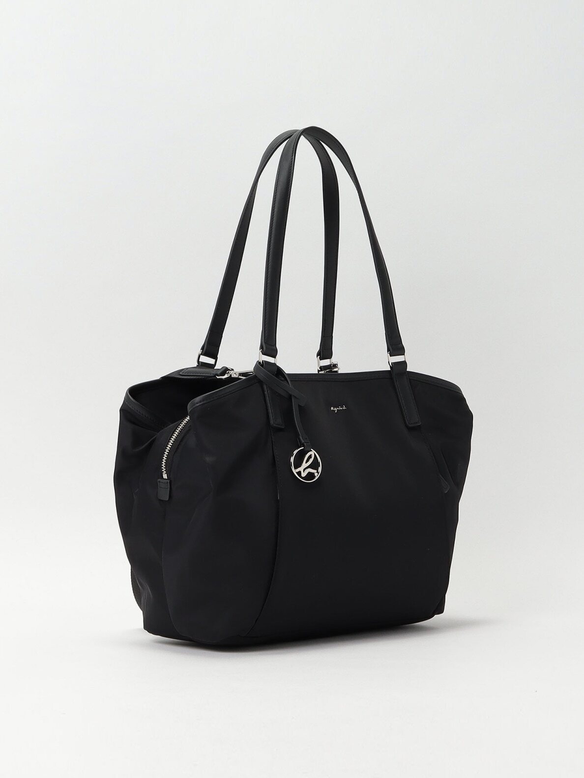★TOUT Y EST★ Agnes Bag Tote and Shoulder Bag Black ULB034 WOMEN'S LEATHER SHOULDER TOTE | agnès b. HK