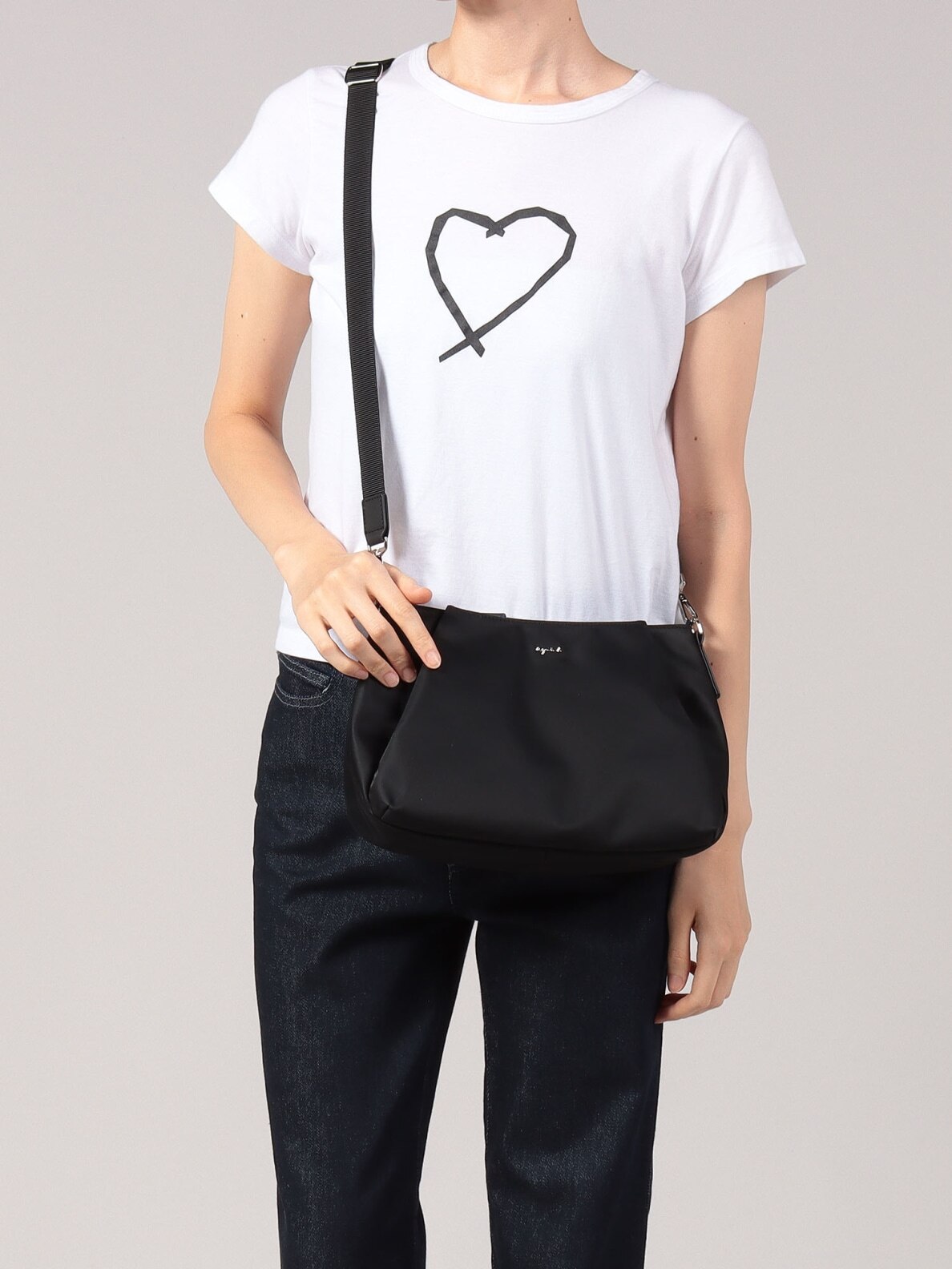 TWO-WAY MINI SHOULDER BAG | agnès b. HK