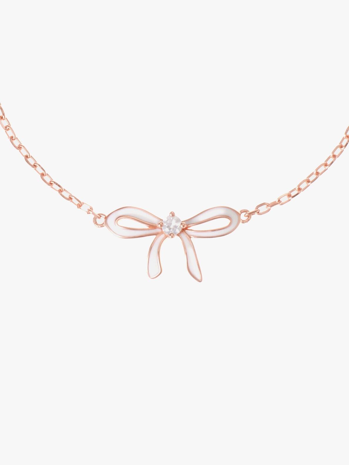 Agnes b【ギフトにも最適☆Wrapped in Love Necklace】 Women's 