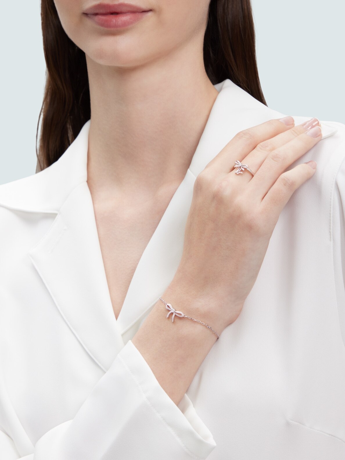 ■agnes b.■レディース \"Wrapped in Love\"リボンリング/送料込 Women's 